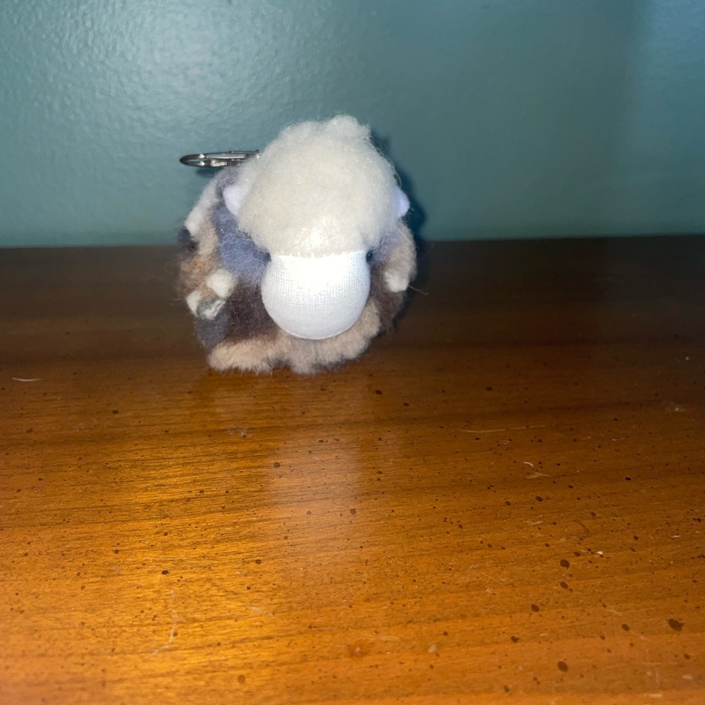 New Zealand Wool Sheep Keychain